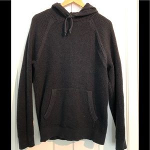 Abercrombie and Fitch waffle sweater with hood